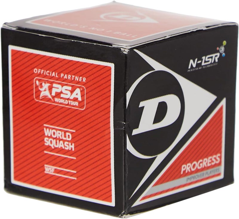 Dunlop Sports Squash Ball, Red, Standard Size - Image 2